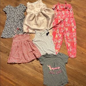 Assorted Kids Set: 3 Dresses, 2 Tops and a Romper